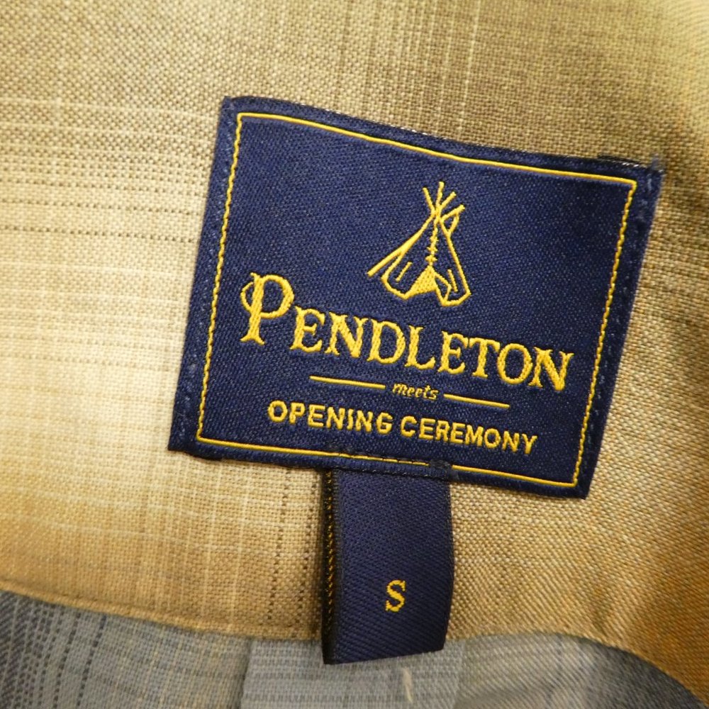 Pendleton Blue Plaid Hooded Wool Utility Shirt Ja… - image 5